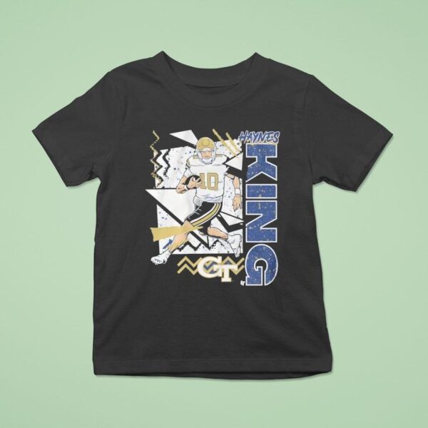Georgia Tech Football Haynes King T Shirt