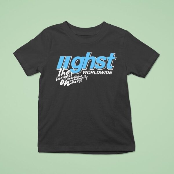 Ghost Racing Ghost The Largest Sportbike Community On Earth Worldwide T Shirt