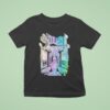 Ghost Skeleta Rainbow Foil Hand Numbered Skeletour World Tour August At Las Vegas Nevada T Shirt