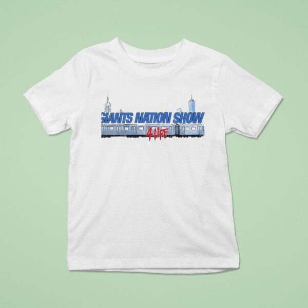 Giants Nation Show Life T Shirt