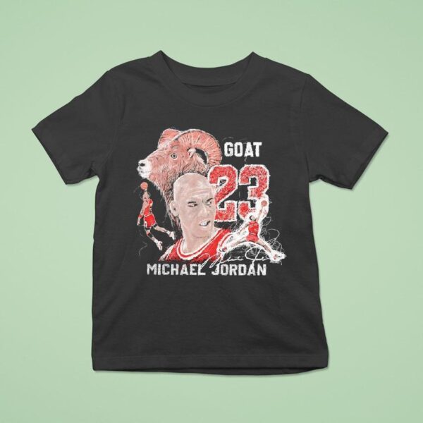 Goat Michael Jordan Chicago Bulls Basketball Ar T Shirt