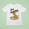 Golden Retriever Th Inning Fetch Baseball T Shirt