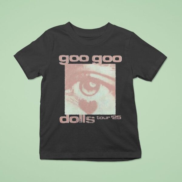 Goo Goo Dolls Eye Dateback Faded Tour T Shirt