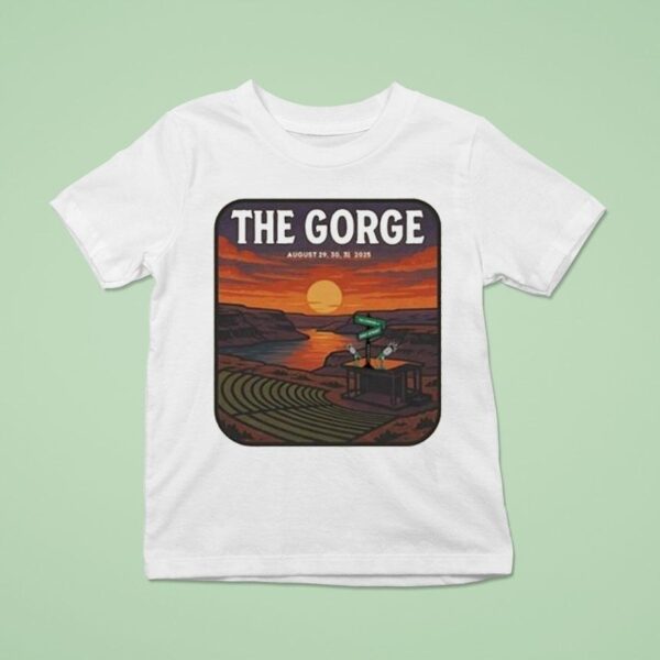 Goose The Gorge Shows On Aug Sunse T Shirt