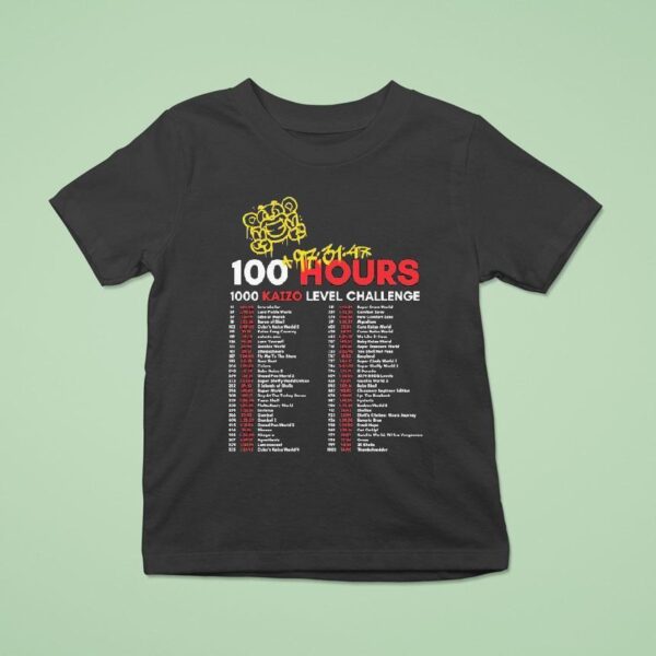 Grandpoobear K Kaizo Level Challence Tour T Shirt