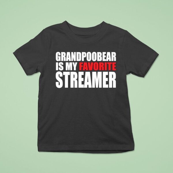 Grandpoobear Is My Favorite Streamer T Shirt