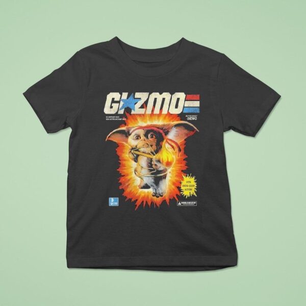 Gremlins G I Zmo To Survive War You Gotta Become War Battle Ready Gizmo With Boom Boom Action T Shirt