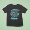 Gridworks Lightcycle Garage Precision Tuned For The Game Grid T Shirt