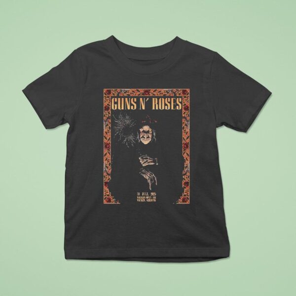 Guns N Roses Wacken Germany At Wacken Open Air On July T Shirt