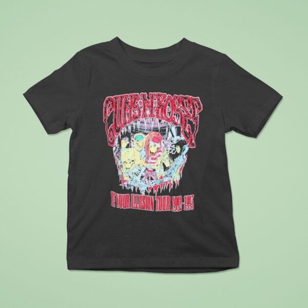 Guns N Roses We Your Illusion Tour Monsters T Shirt
