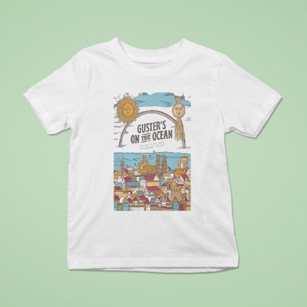 Guster On The Ocean August Thompson S Point Portland Maine T Shirt