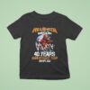 Halloween Hellooween Very Special Guest Beast In Black Years Anniversary Tour Europe T Shirt