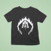 Halloween Scary Face Horror Creepy Ghost Heart Hands Spooky T Shirt