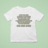 Have You Been A Victim Of Mk Ultra Has Your Child Been Transformed Into A Manchurian Candidate You May Be Entitled To Compensation T Shirt