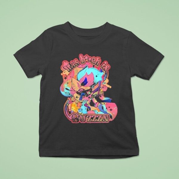 Hazbin Hotel Hellaverse On Prime This Bitch Is Buzzzn T Shirt