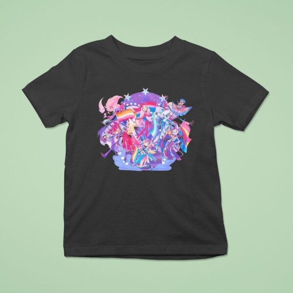 Hazbin Hotel Pride Cas T Shirt