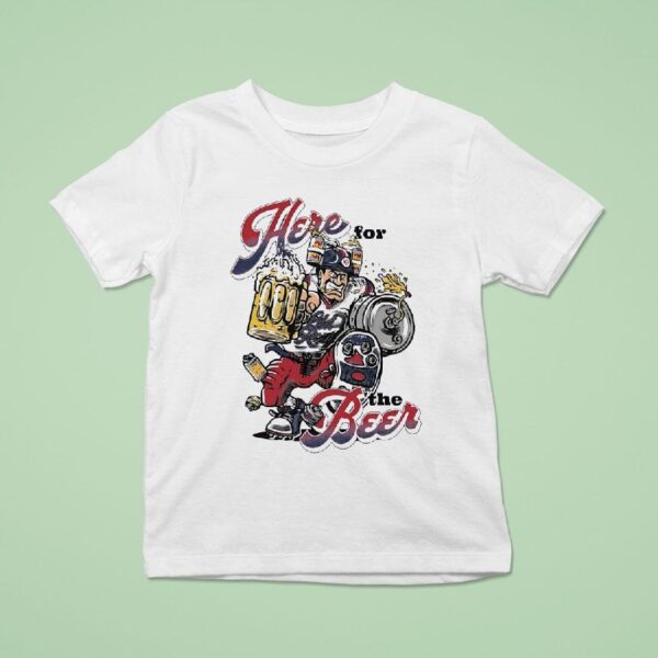 Here For The Beer Old Row T Shirt