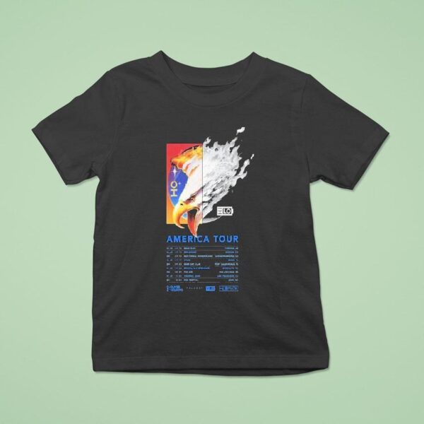 Hi Lo America Tour Dates Eagle T Shirt