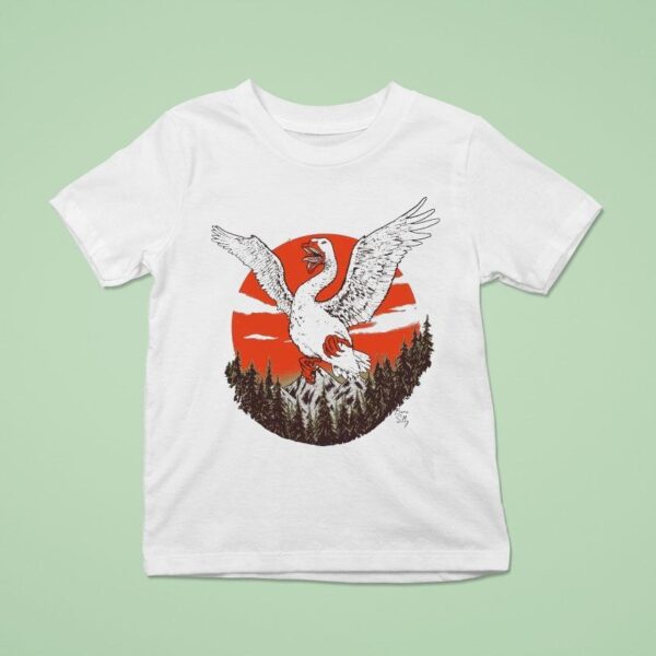 Hillary White Born Silly Duck T Shirt