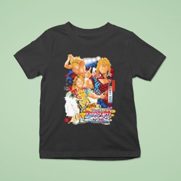 Hiroshi Tanahashi Dontaku Illustration T Shirt