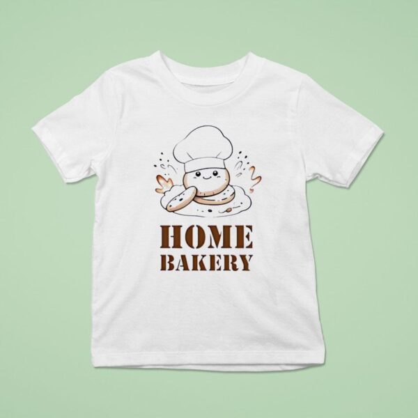 Home Bakery Cartoon T Shirt