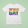 Homosexuals Are Gay T Shirt