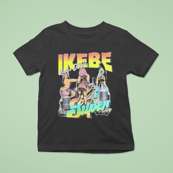 Ikebe Ladies Night Super Vintage T Shirt