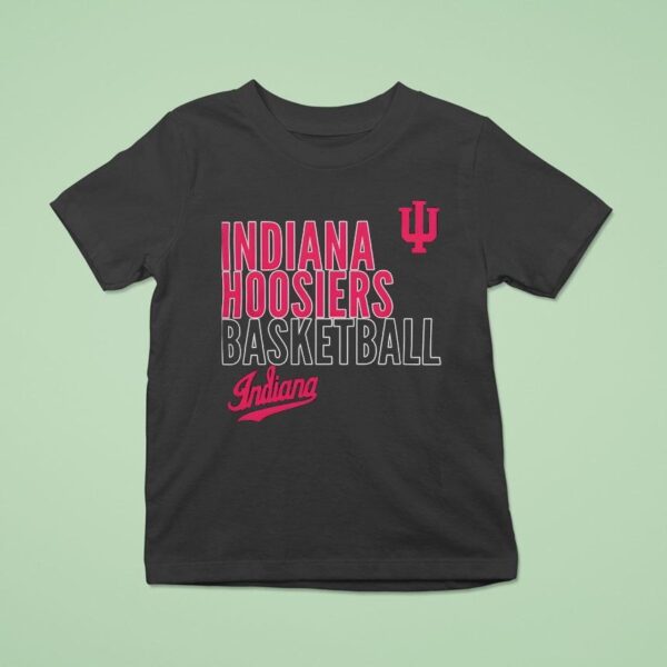 Indiana Hoosiers Basketball Logo T Shirt