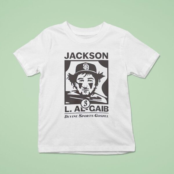Jackson Al Gaib Devine Sports Gospel San Diego Padres T Shirt