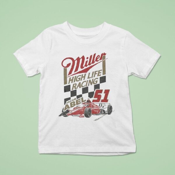 Jacob Abel Miller High Life Racing T Shirt
