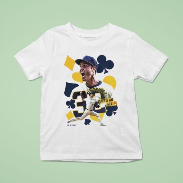 Jacob Misiorowski He S An Ace Milwaukee Brewers Baseball T Shirt