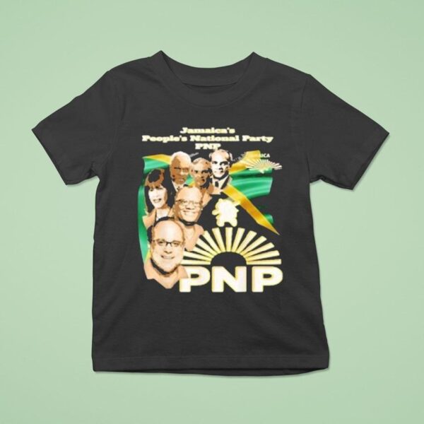 Jamaica S People S National Party Pnp Supporter Novelty T Shirt