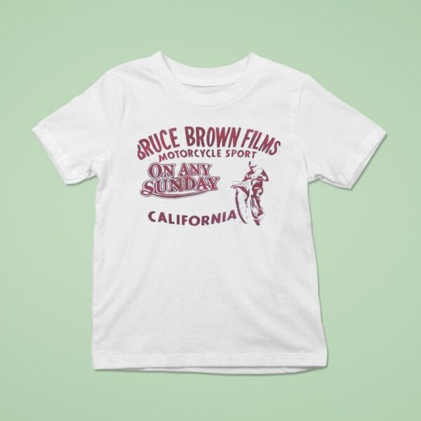 Jason Lee Scott Lucky Brand Bruce Brown Films Motorcycle T Shirt