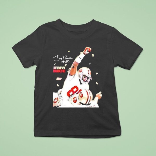 Jerry Rice San Francisco Ers Nfl Wide Receiver T Shirt