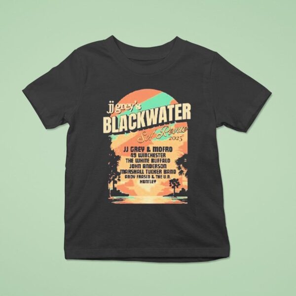 Jj Grey And Mofro Blackwater Sol Rowe T Shirt