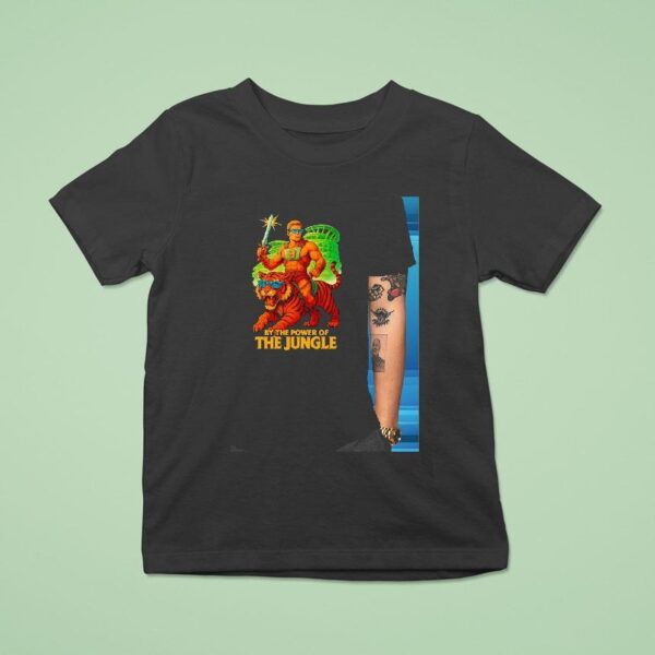 Joe Burrow Cincinnati Bengals By The Power Of The Jungle T Shirt