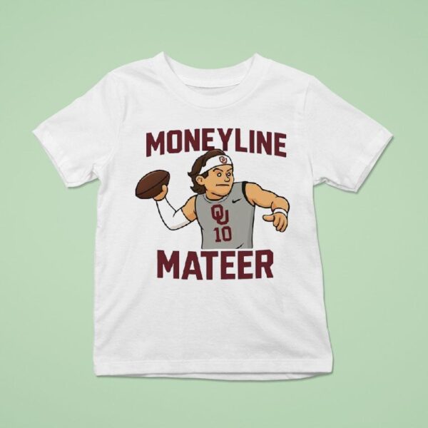 John Mar Oklahoma Sooners Moneyline Mar Cartoon T Shirt