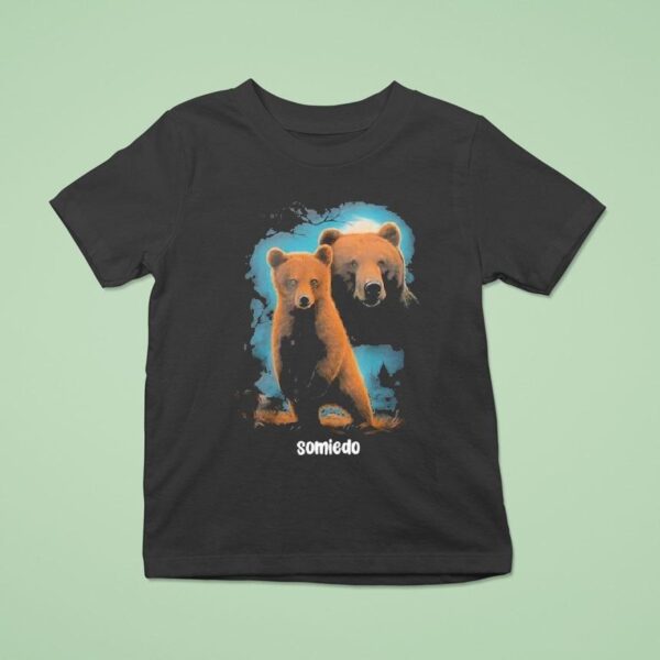Joseph Zada Wearing Somiedo Bear T Shirt