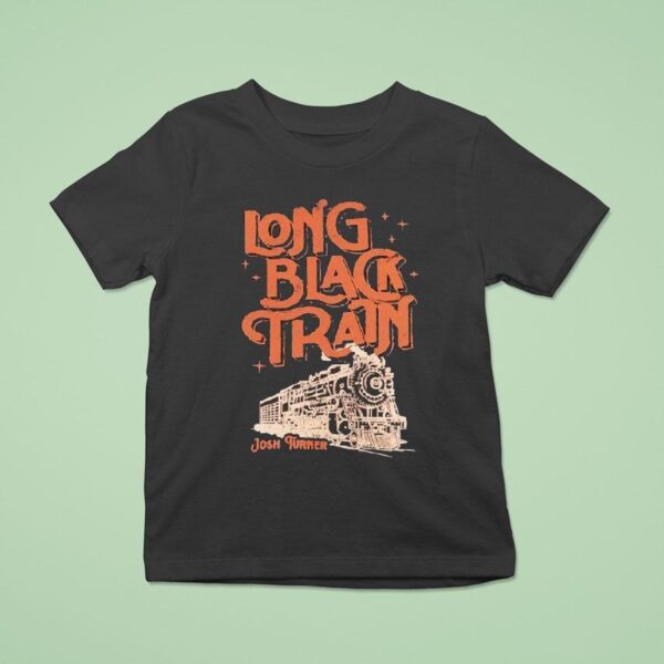 Josh Turner Long Black Train T Shirt