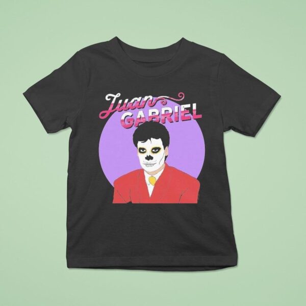 Juan Gabriel Dia De Muertos Portrai T Shirt