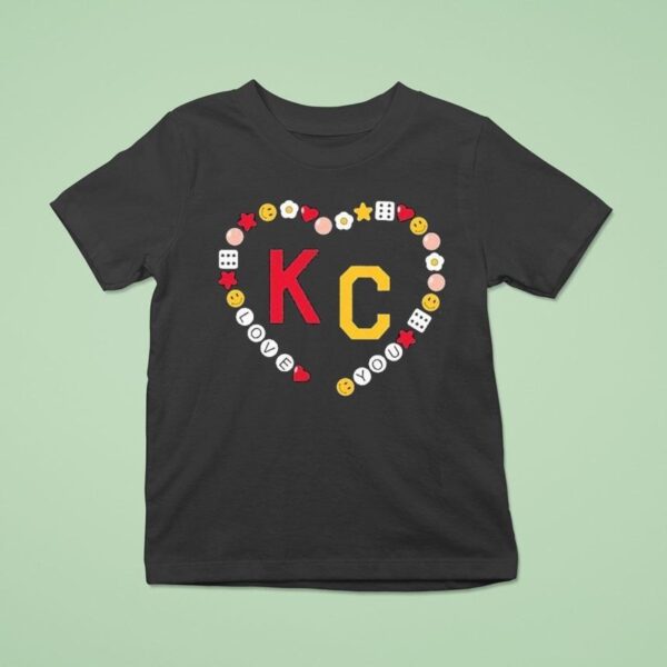 Kansas City Kc Love You Friendship Bracele T Shirt