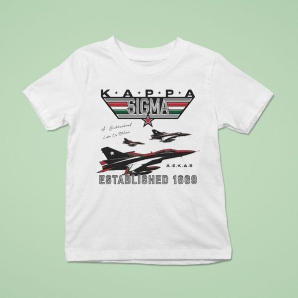 Kappa Sigma Fighter Pilot Est T Shirt