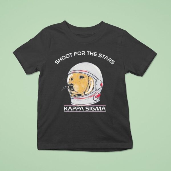Kappa Sigma Shoot For The Stars Astronaut Retriever T Shirt