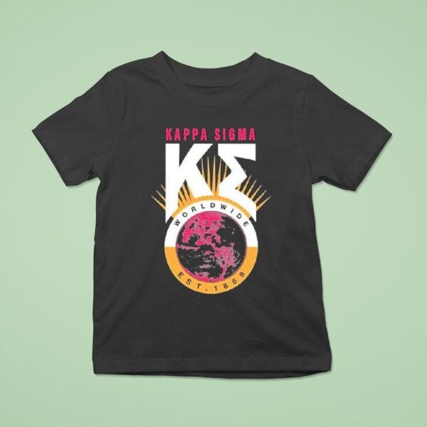 Kappa Sigma Worldwide Est T Shirt