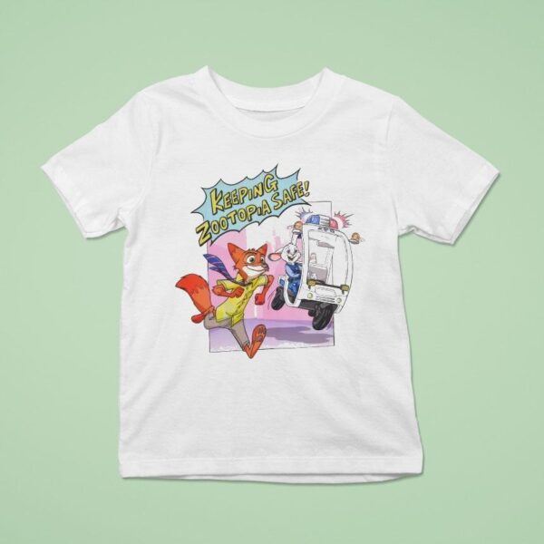 Keeping Zootopia Safe Disney T Shirt