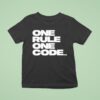 Kevin Ross One Rule One Code T Shirt
