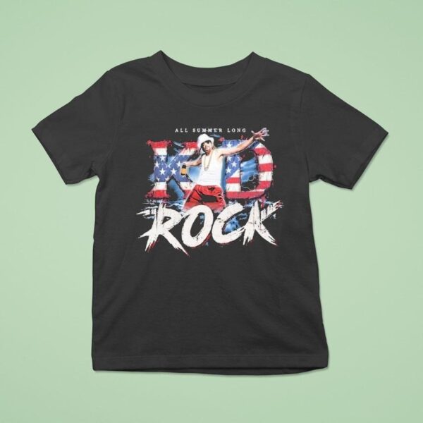 Kid Rock All Summer Long Rwb T Shirt