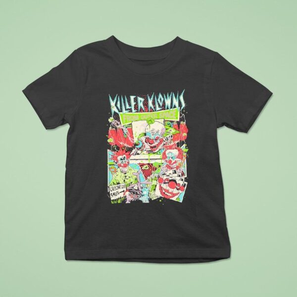 Killer Klowns From Outer Space Crescent Cove Miles T Shirt