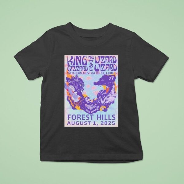 King Gizzard And The Lizard Wizard With Orchestra Of St Luke S Forest Hills Night On August T Shirt