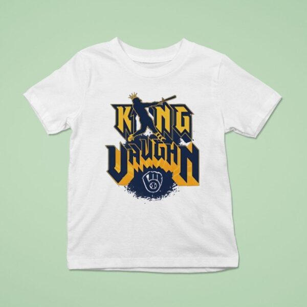 King Vaughn Milwaukee Brewers Baseball T Shirt
